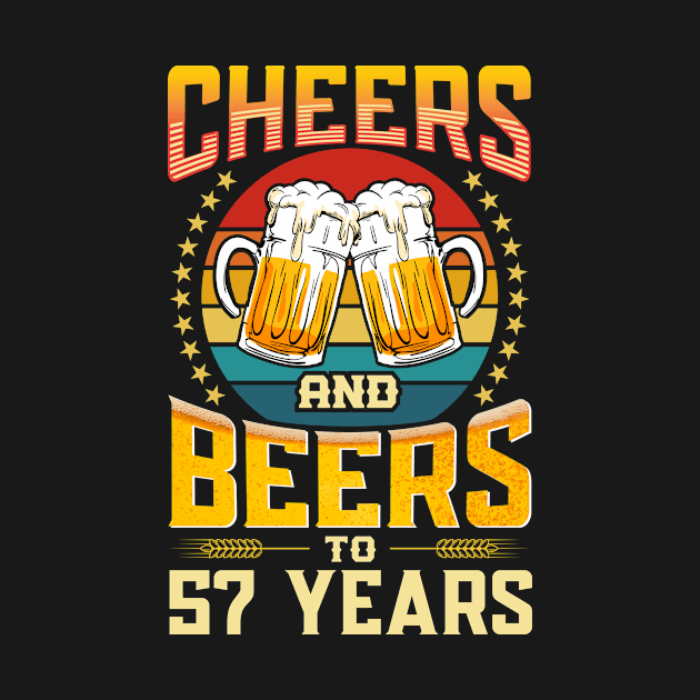 Cheers and Beers to 57 Years 57th Birthday Celebration by ProArts