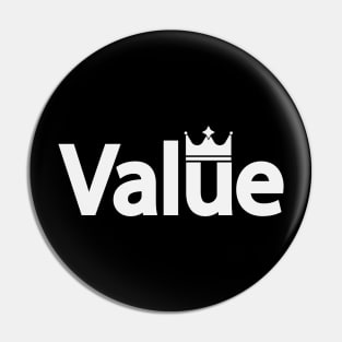 Value bringing value Pin