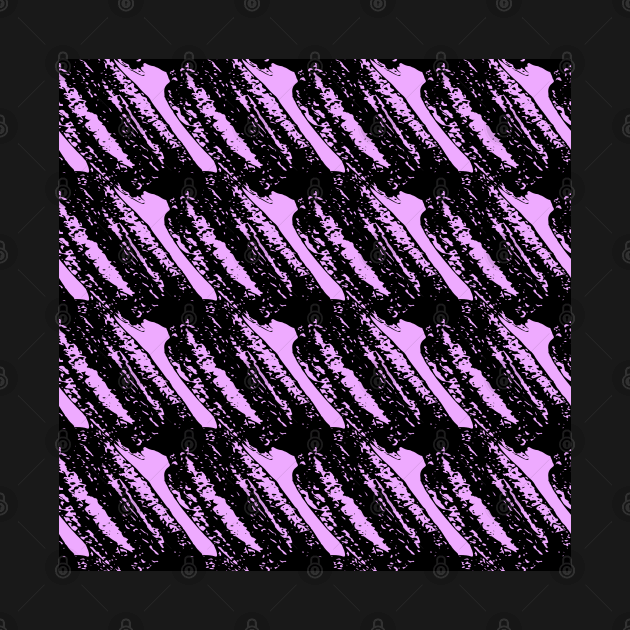 Black abstraction on a lilac, violet background by grafinya