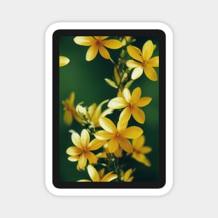 Beautiful Yellow Flowers, for all those who love nature #147 Magnet