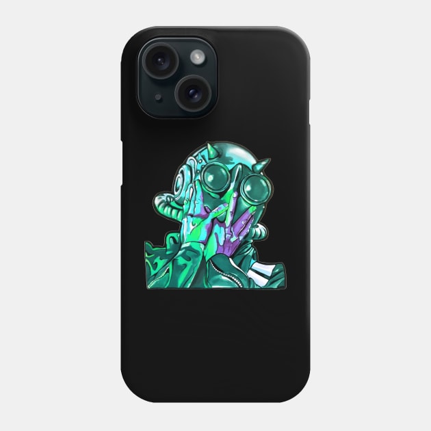 ghoul hands- green Phone Case by Citrus.rock