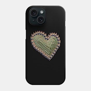 German Shepherd cactus heart Phone Case