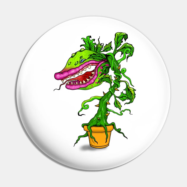 Man Eating Plant Pin by harmount