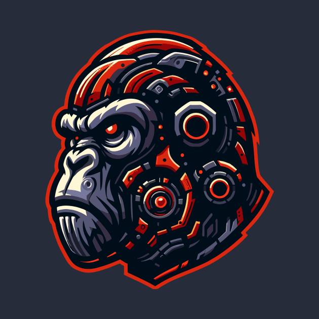 The face of Mecha Kong by rollout578