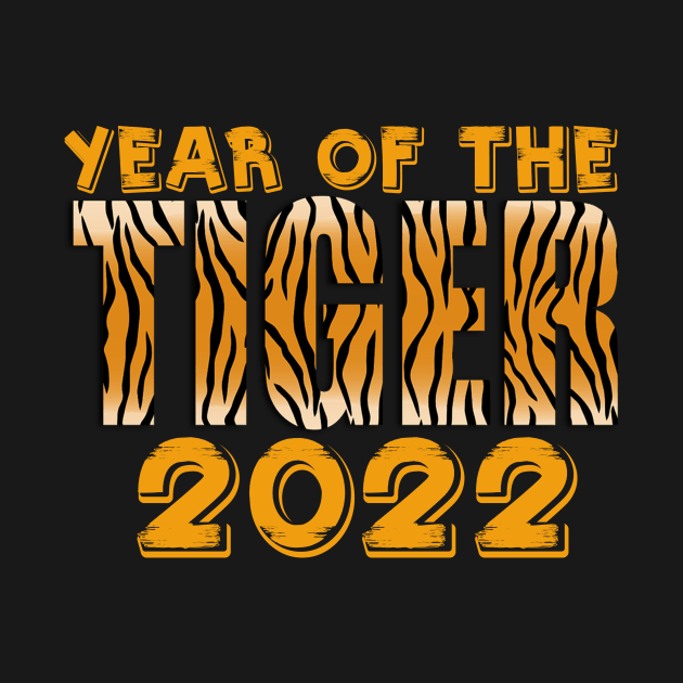 Happy Chinese New Year 2022 Year Of The Tiger by albaley