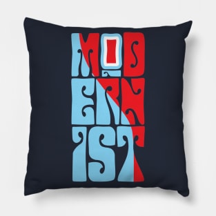 Modernist Groove Pillow