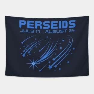 Perseids Shooting Stars Meteor Shower Tapestry