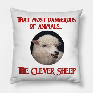 The Clever Sheep Pillow