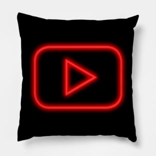 Youtube Neon Pillow