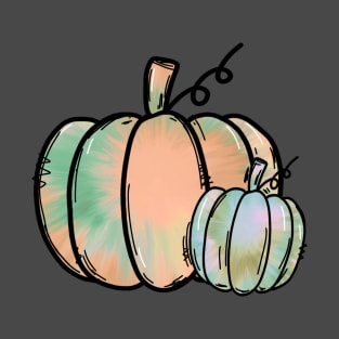 fall pumpkin-tie dye T-Shirt