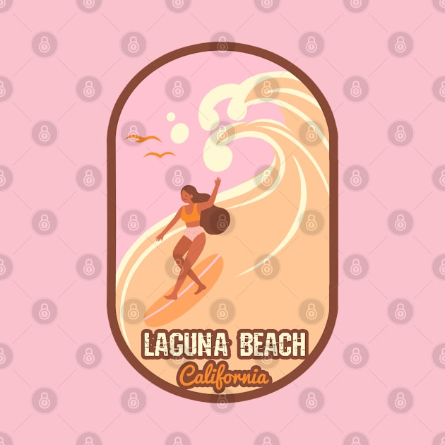 Laguna Beach surf girl by LiquidLine