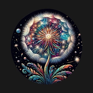 Magic Dandelion AI T-Shirt