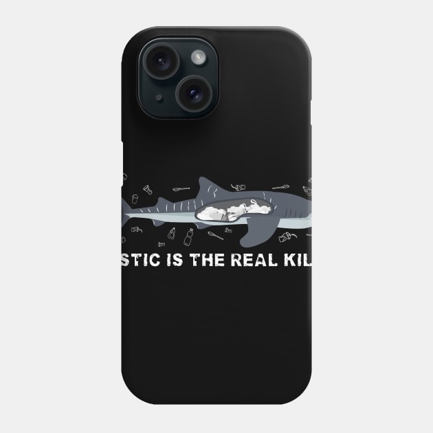 Plastic is the real killer Tshirt Phone Case by CMDesign