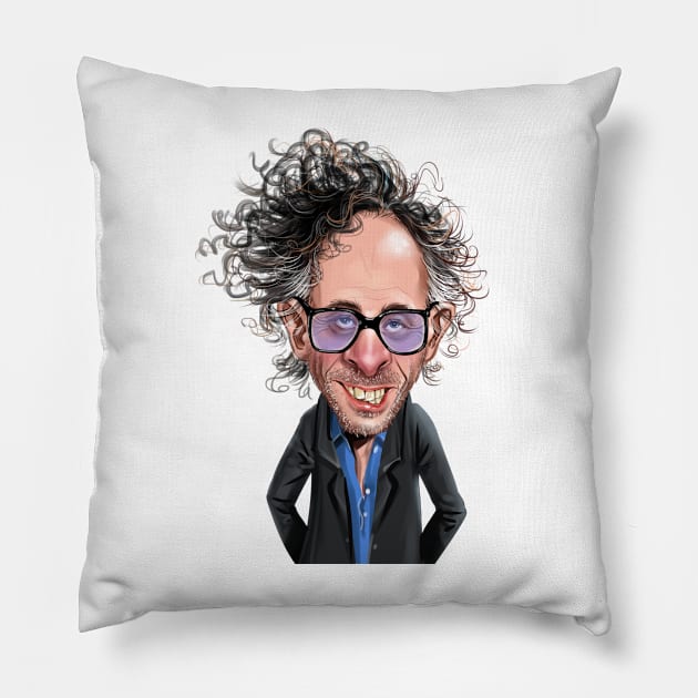 Tim Burton Pillow by YonoStore