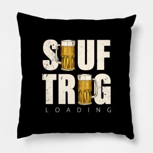 Sauftrag Loading - Jugendwort 2020 Pillow