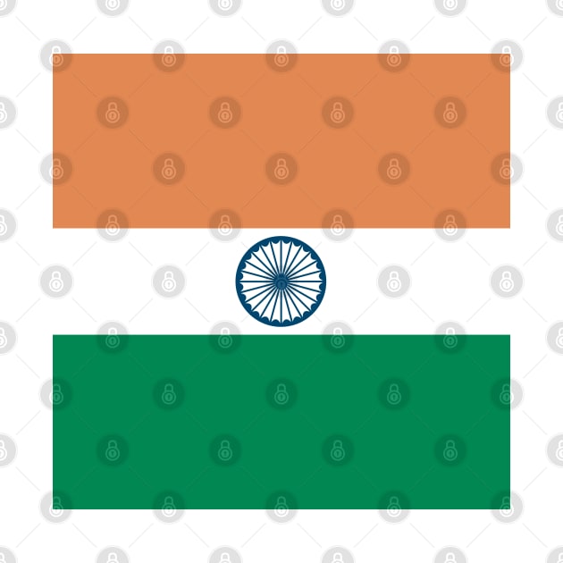 India Flag by DetourShirts