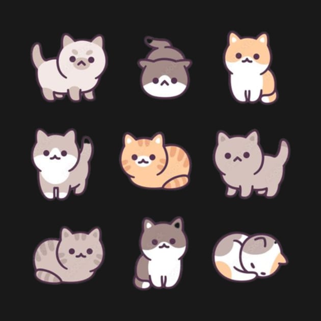 Cute cats by aestheticand