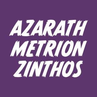 Raven - Azarath Metrion Zinthos T-Shirt