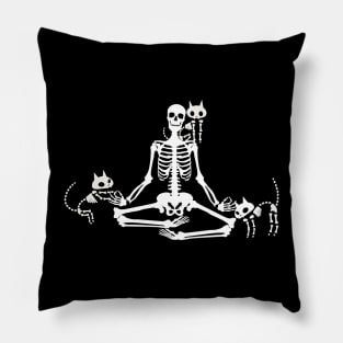 Pet Owner's Spooky Meditation Pillow