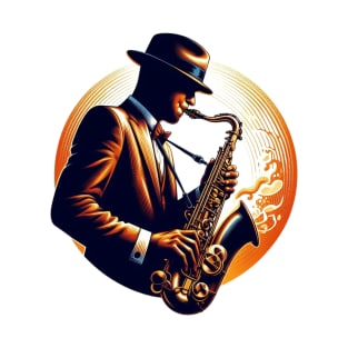 Jazz Saxophone Player T-Shirt