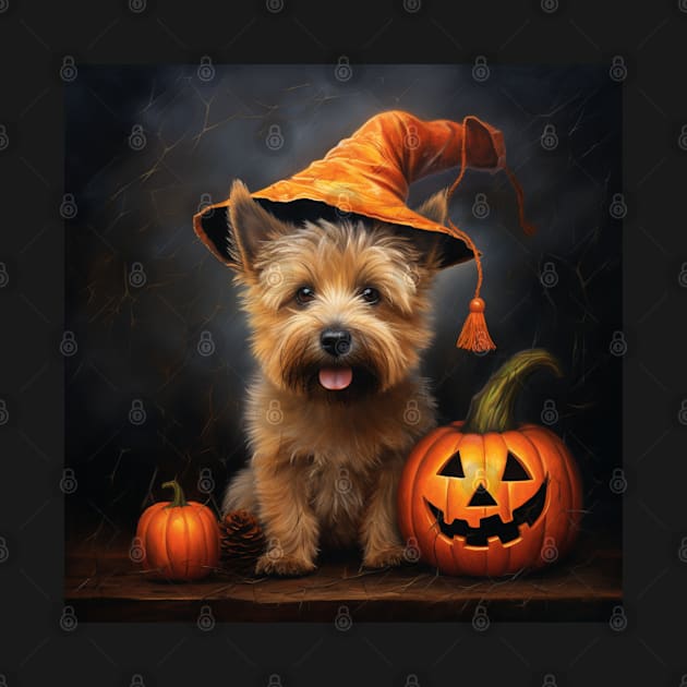 Norwich terrier Halloweem by NatashaCuteShop