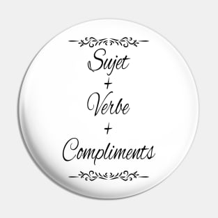 Subject verb compliments Pin