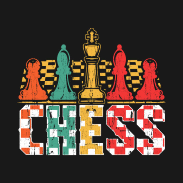 Discover Chess player chess master chess retro vintage - Chess Player - T-Shirt