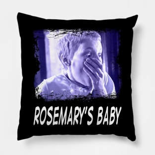 Chic Horror Chronicles Rosemary's Tees for the Connoisseur of Dark Fashion Pillow