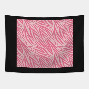 Modern Animal Skin Pattern Zebra Tapestry