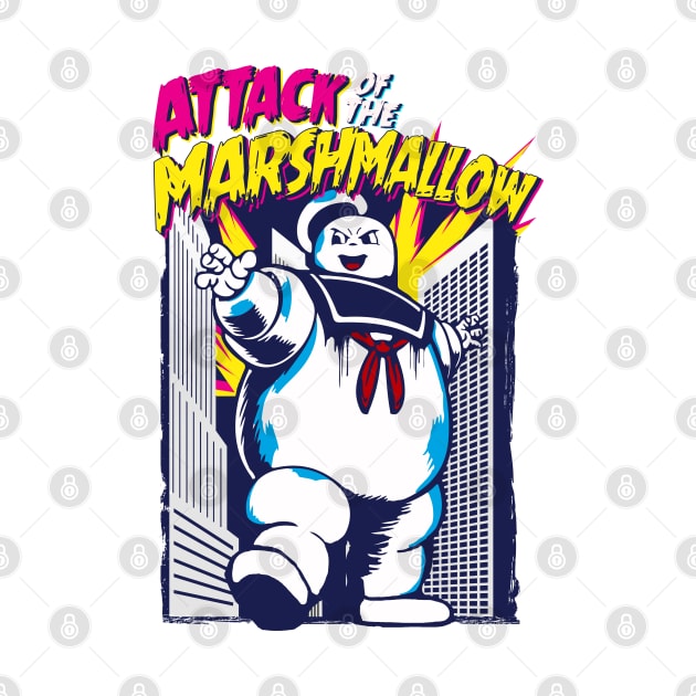 Attack of the Marshmallow by NorthWestDesigns