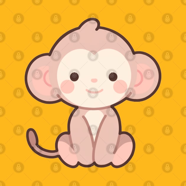 Cute Monkey by Flowerandteenager