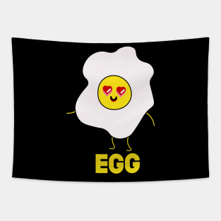 Bacon and Egg Matching Couple Shirt Tapestry