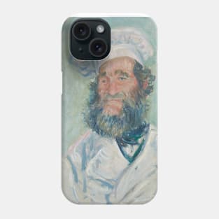 Portrait of Pere Paul by Claude Monet Phone Case