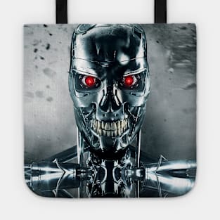Terminator Robot Mask Tote
