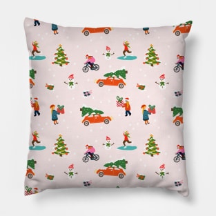 christmas winter time Pillow