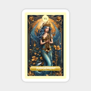 The Judgement Card From the Light Mermaid Tarot Deck. Magnet