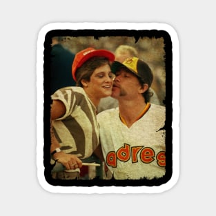 Goose Gossage and Wife in San Diego Padres Magnet