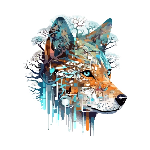 Wolf Alpha Animal World Predator Wild Nature Wilderness by Cubebox