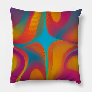 Wavy Color Pillow