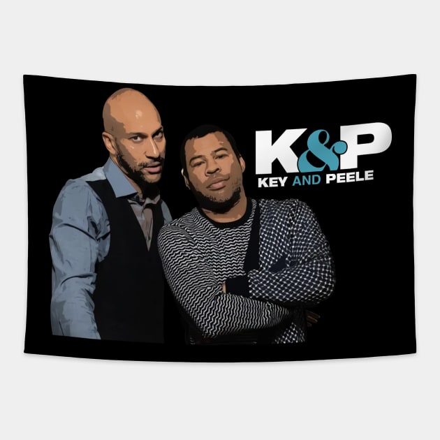 Key and Peele Tapestry by fancyjan