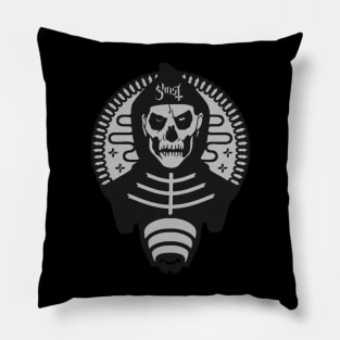 Ghost emboss papa Pillow