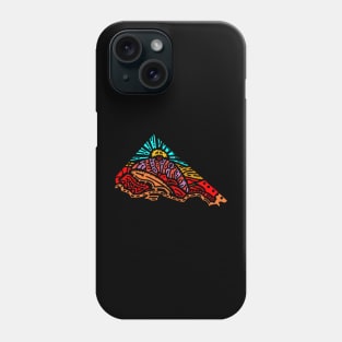 VonStreet drives the snake from the garden of earthly delight Phone Case