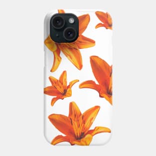 Orange Lily Decor Phone Case