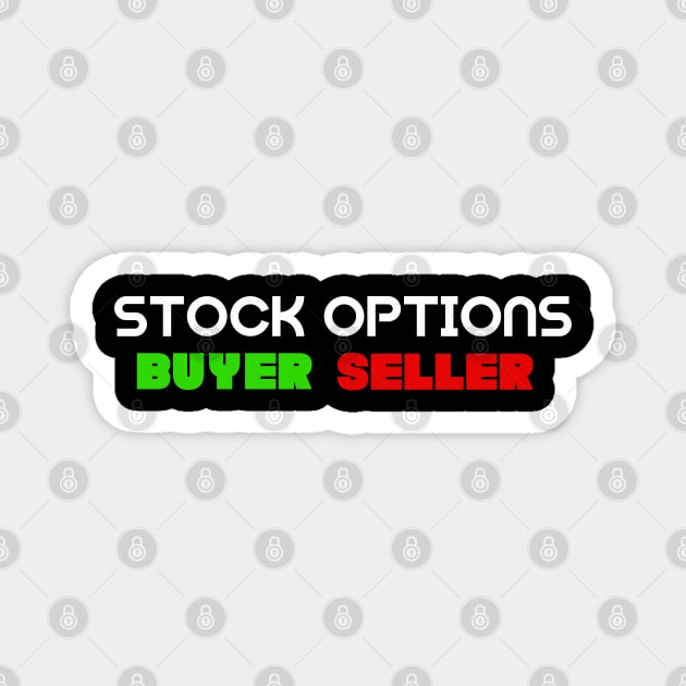 Stock Options Design Magnet by Proway Design