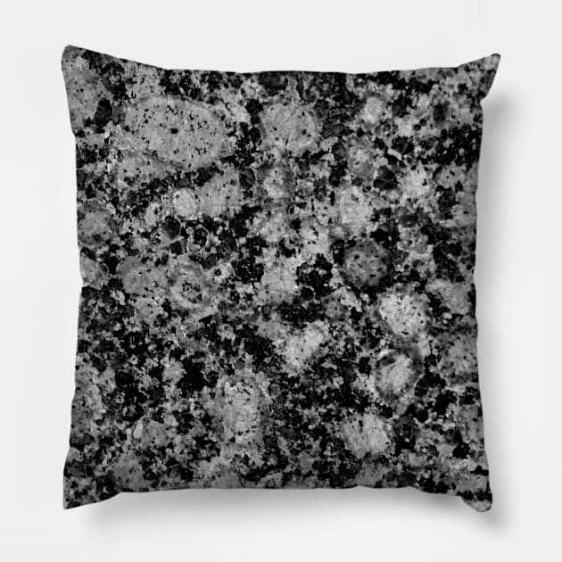 Gray Marble Texture Pillow by MarbleTextures