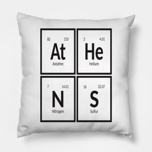 Athens City | Periodic Table of Elements Pillow