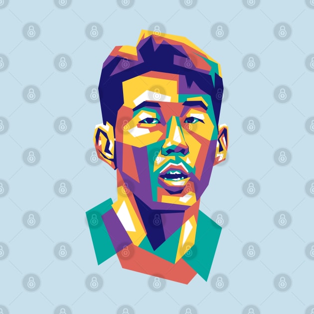 son heung min wpap by ACH PAINT