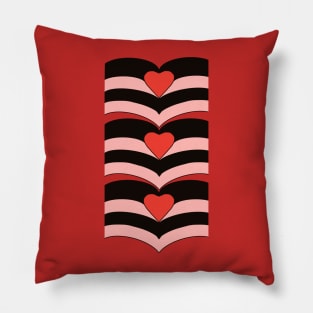 Three Hearts Pillow