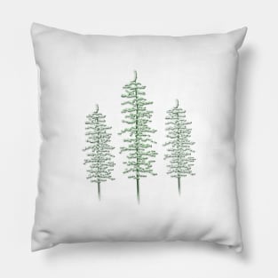 Pine trees Pillow