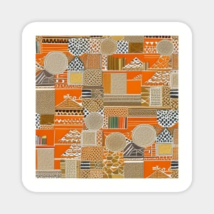 Geometric pattern III Magnet